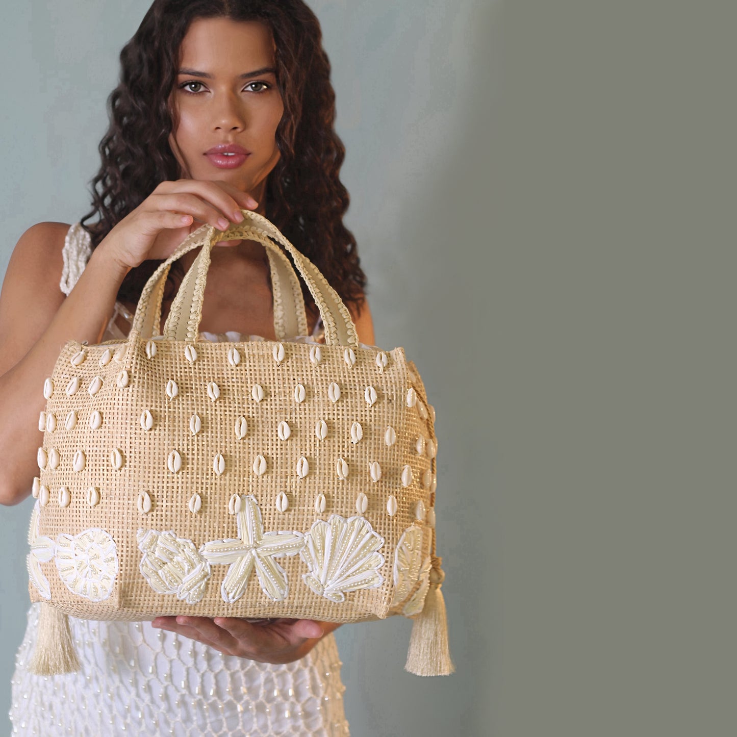 BOLSA MAXI SEVILHA RESORT SEASHELL