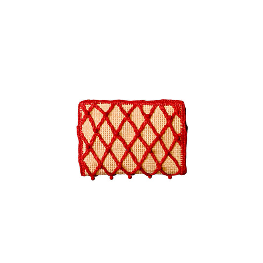 CLUTCH JEWEL VULCANO RED