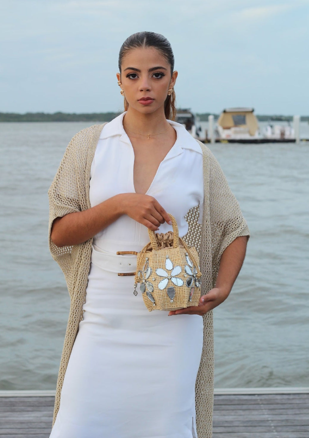 KIKI PETIT REFLEXE FLEURI SILVER