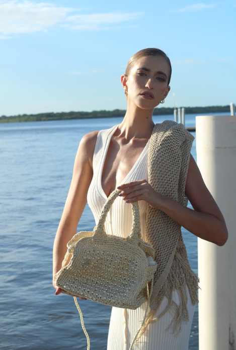TOTE PERLA BEIGE