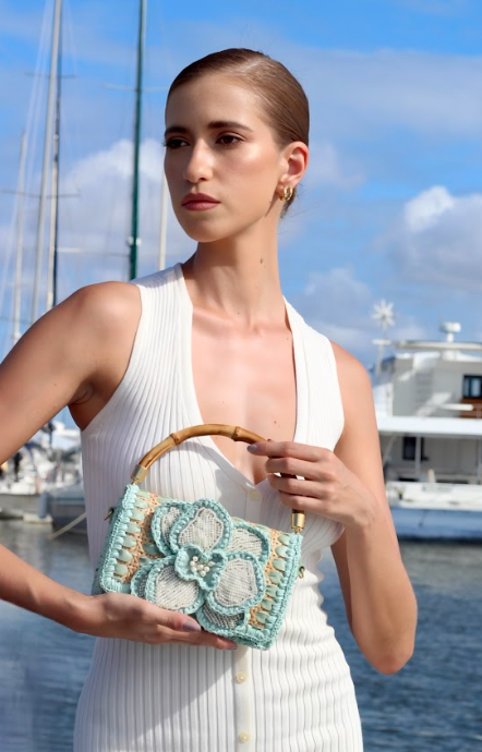 CLUTCH ORCHID OCEAN GREEN