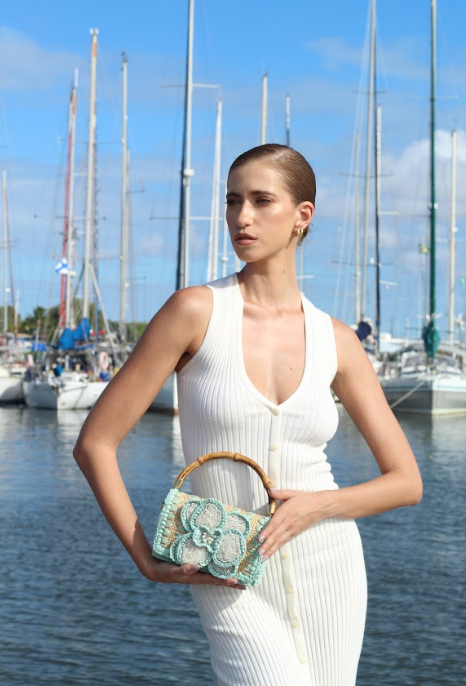 CLUTCH ORCHID OCEAN GREEN