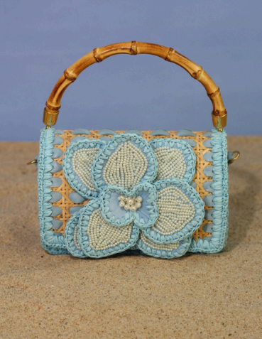 CLUTCH ORCHID BABY BLUE