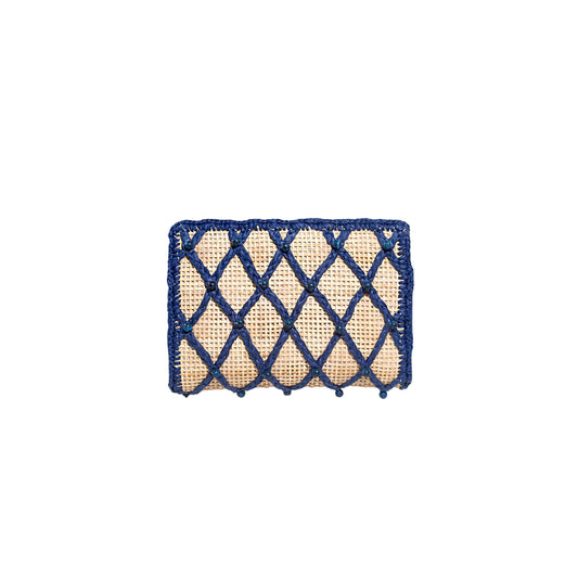 CLUTCH JEWEL VULCANO BABY BLUE