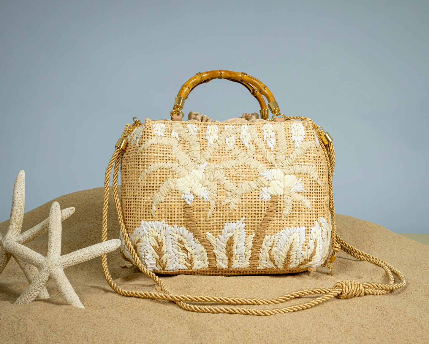 BOLSA SEVILHA NATURE PALMIER