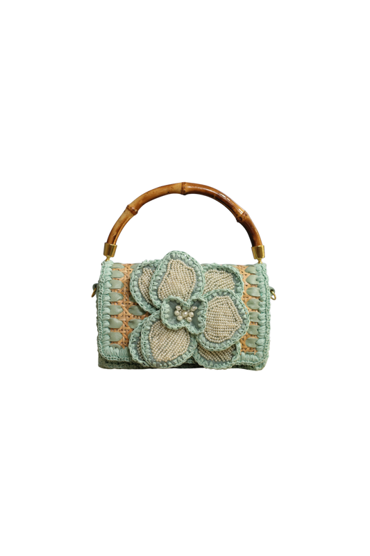 CLUTCH ORCHID OCEAN GREEN