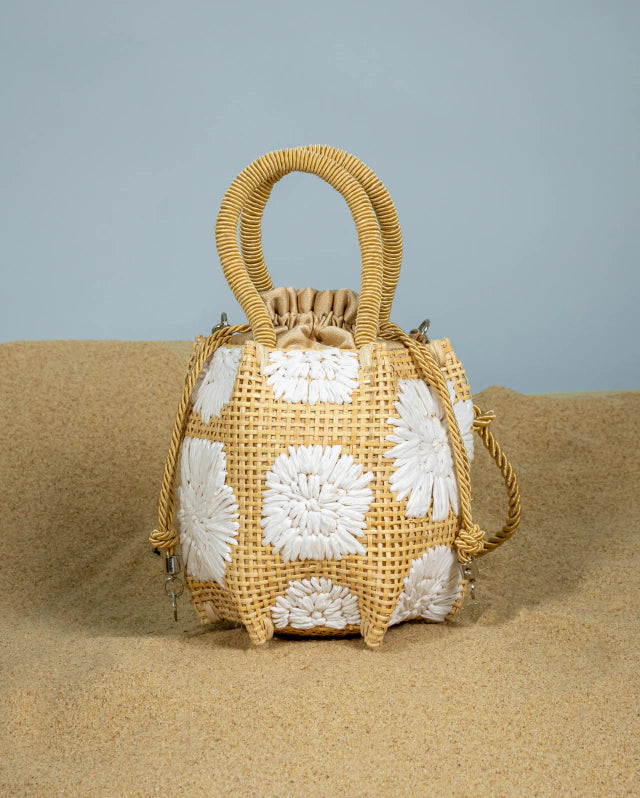 BOLSA KIKI PETIT MARGUERITE WHITE
