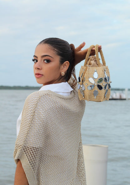 KIKI PETIT REFLEXE FLEURI SILVER