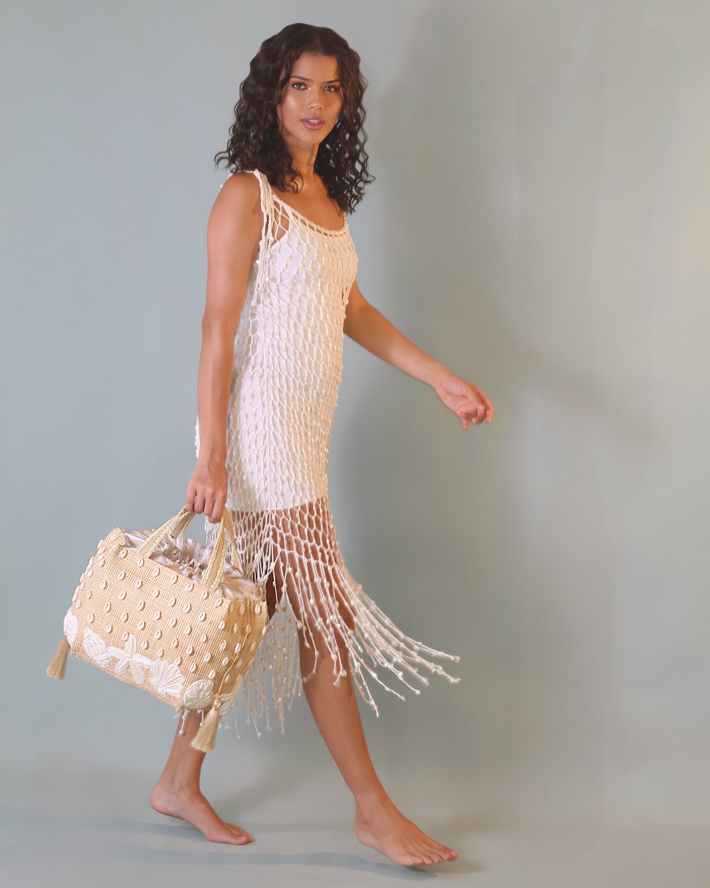 BOLSA MAXI SEVILHA RESORT SEASHELL