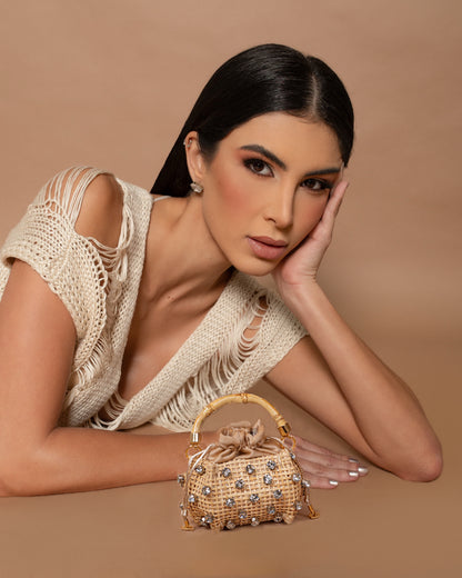 BOLSA BABY SEVILHA CRYSTAL
