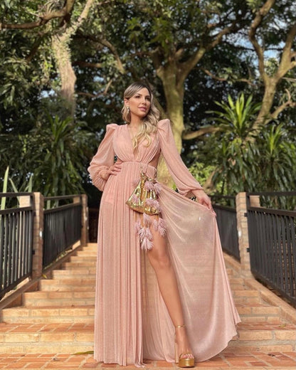 BOLSA PLUMMY SWING GOLD