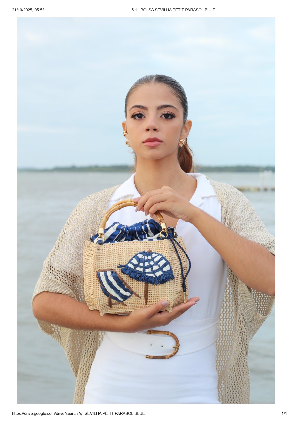 SEVILHA PETIT PARASOL BLUE