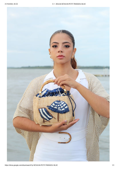 SEVILHA PETIT PARASOL BLUE