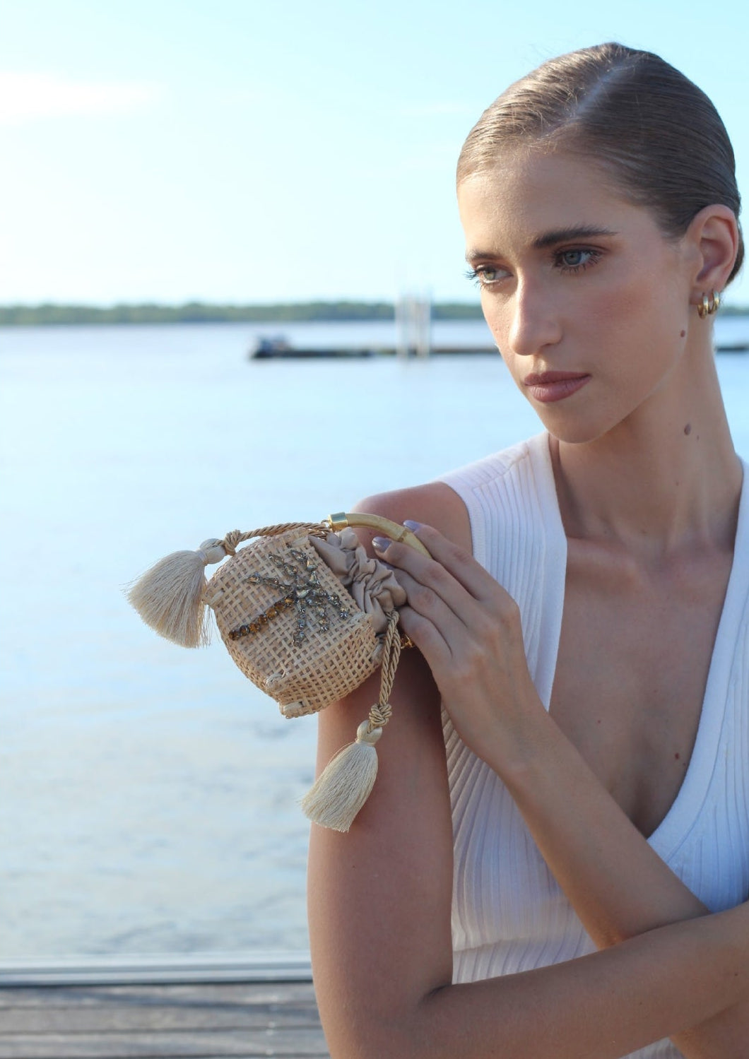 BABY SEVILHA VANUATU BEIGE CRYSTALS