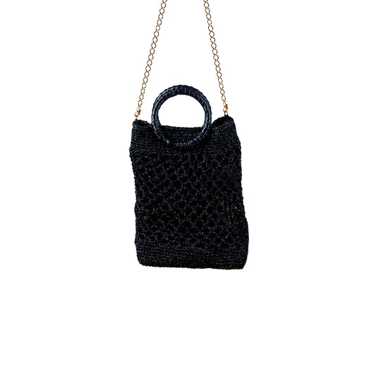 BOLSA GLITTER BLACK