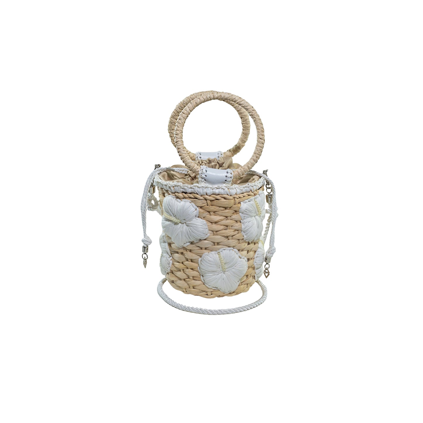 BOLSA BUCKET HIBISCUS