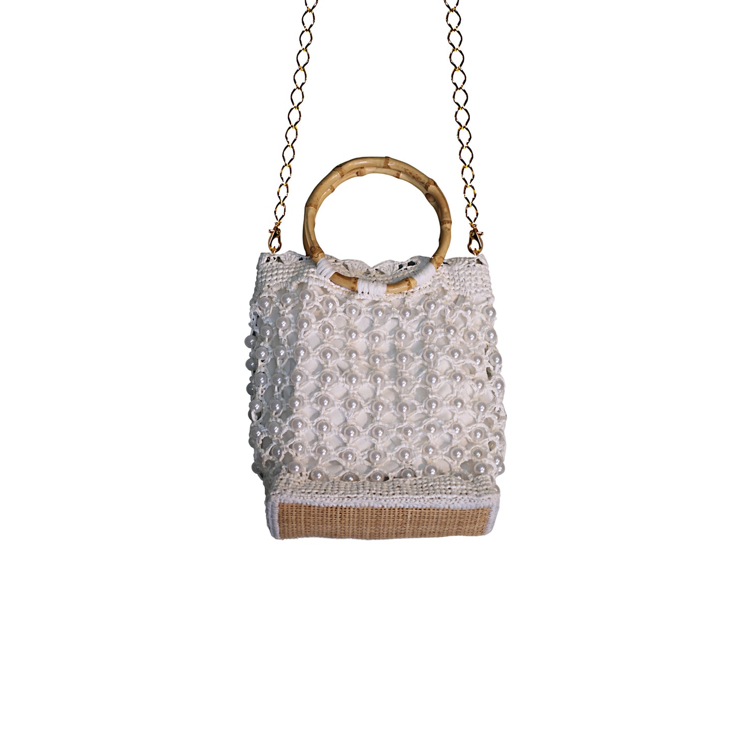 BAG GLITTER WHITE