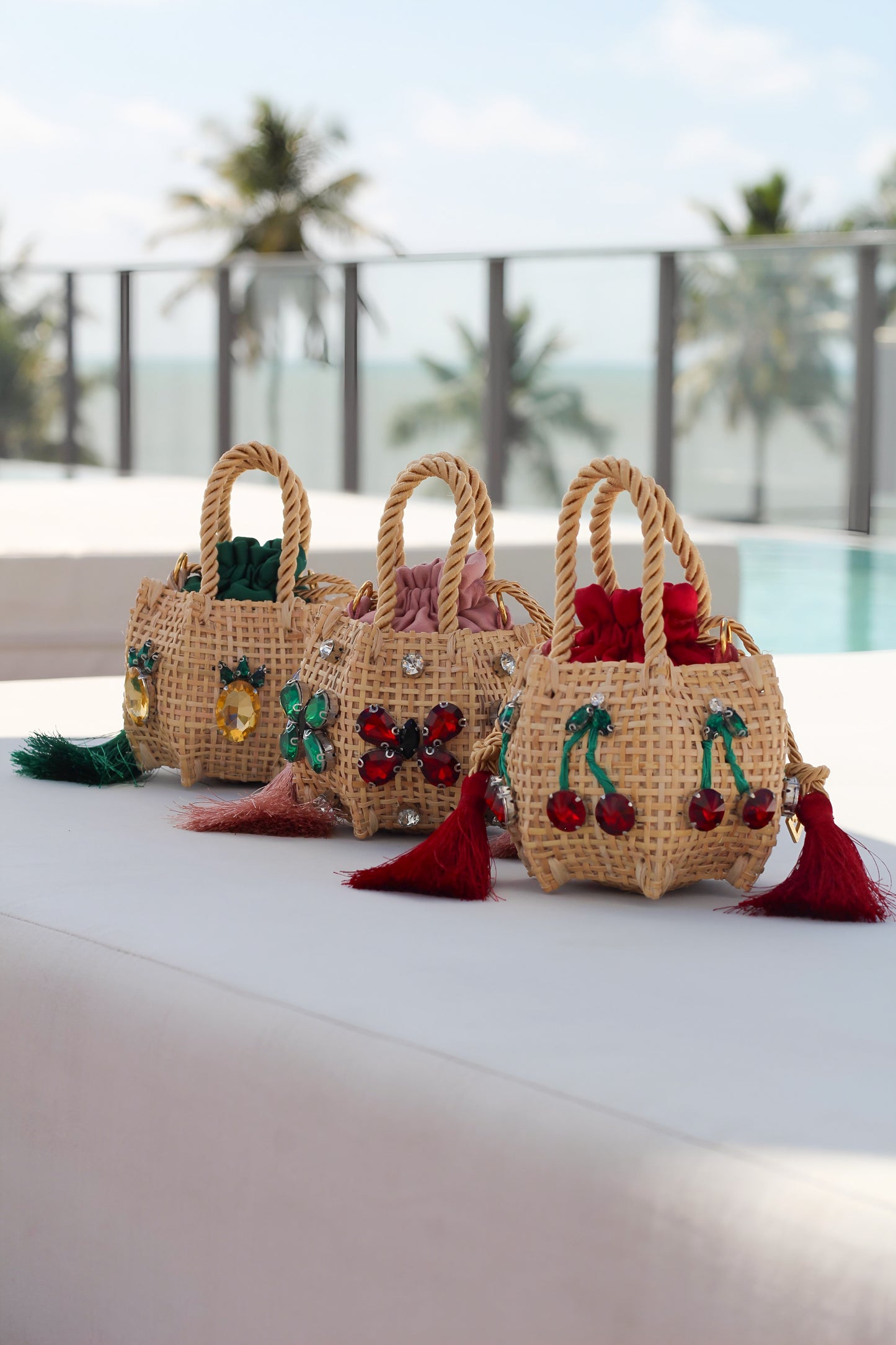 BOLSA BABY KIKI CERISE