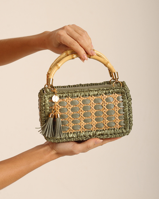 CLUTCH KUBE MARE SAGE GREEN