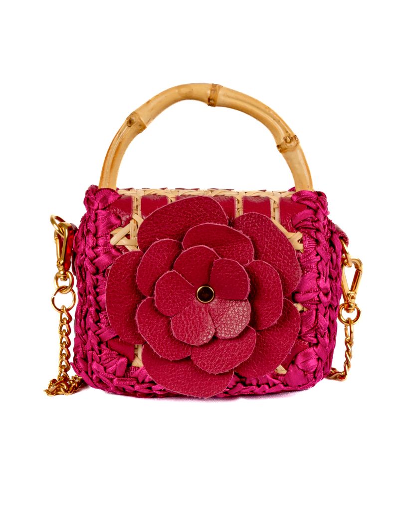 BOLSA BABY FLOWER PINK