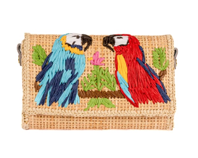 BOLSA CLUTCH ARARA NATURE