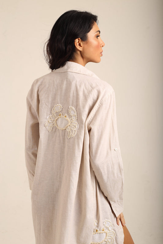 CAMISÃO RENAISSANCE CRAB BEGE