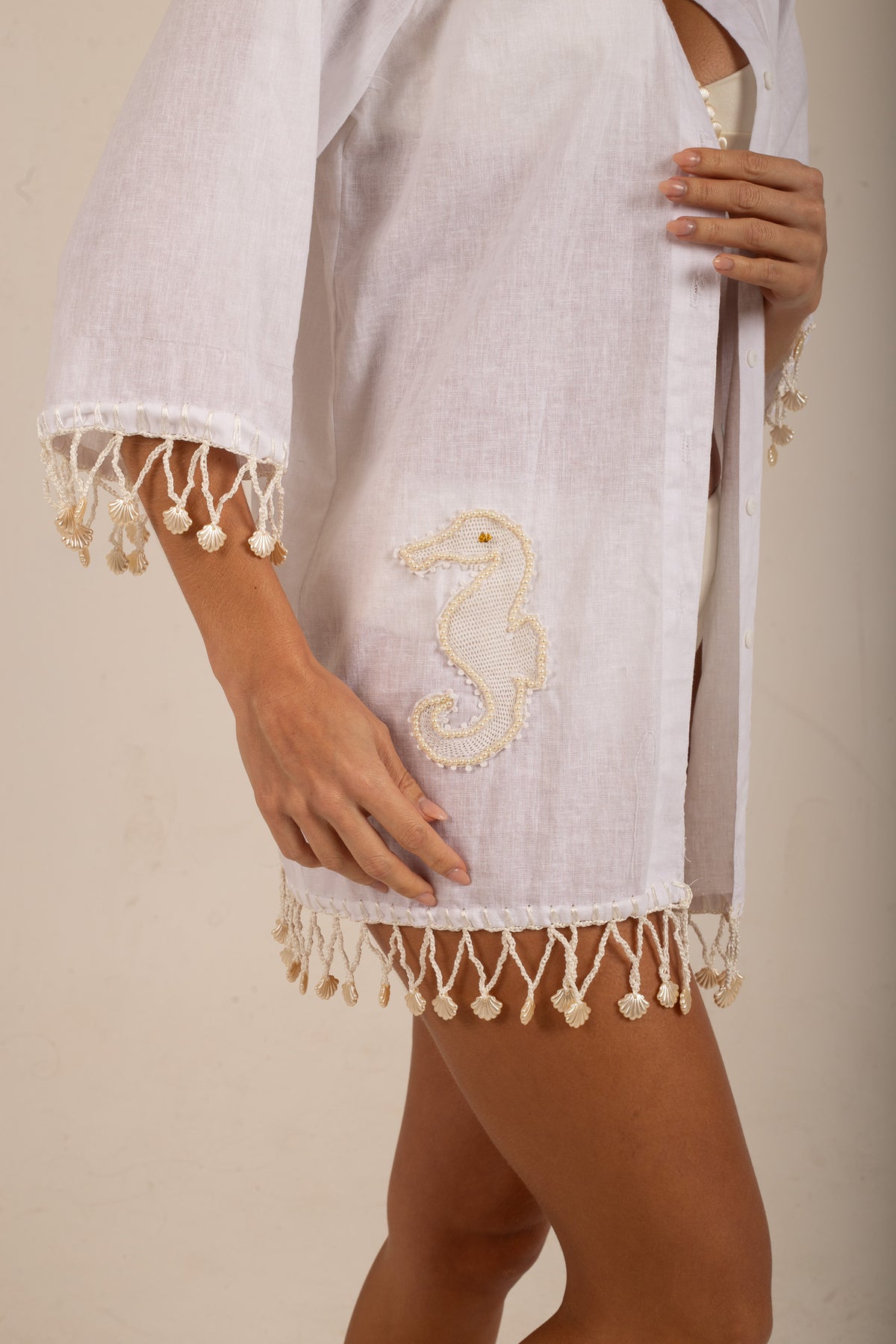 CAMISÃO RENAISSANCE SEAHORSE BRANCO