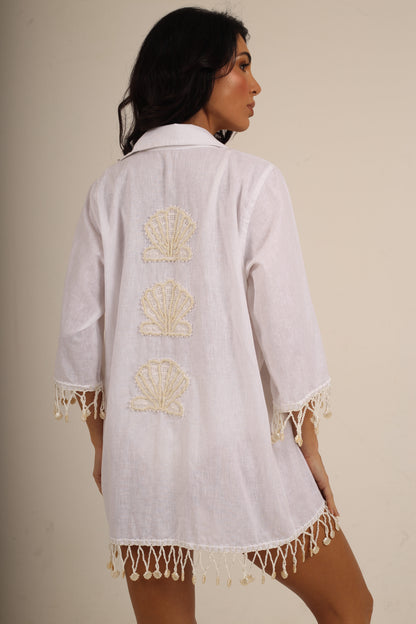 CAMISÃO RENAISSANCE SHELLS BRANCO