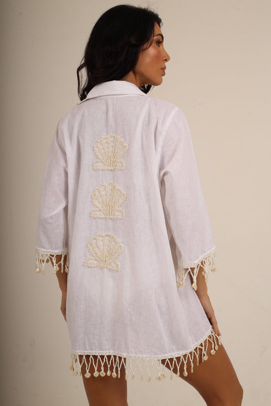 CAMISÃO RENAISSANCE SHELLS BRANCO