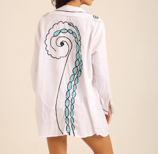 CAMISÃO SHINE OCTOPUS BRANCO