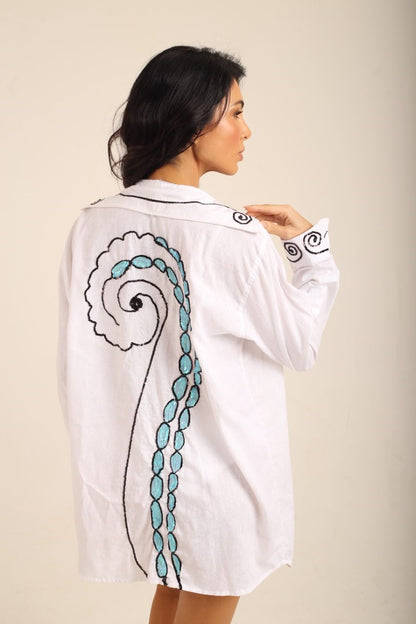CAMISÃO SHINE OCTOPUS BRANCO
