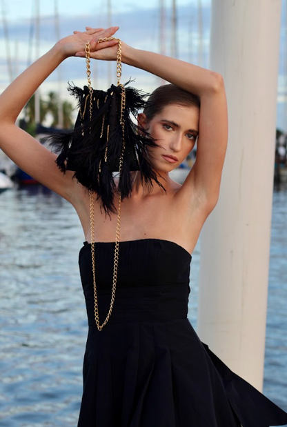 PLUMMY SWING HOLIDAY BLACK