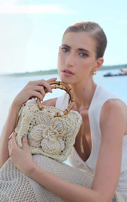 TOTE PETIT ORCHID BEIGE