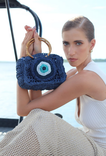 TOTE PETIT GREEK EYE BLUE