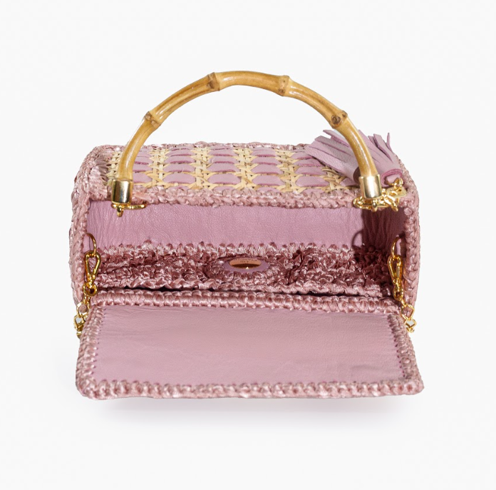 CLUTCH KUBE BABY PINK