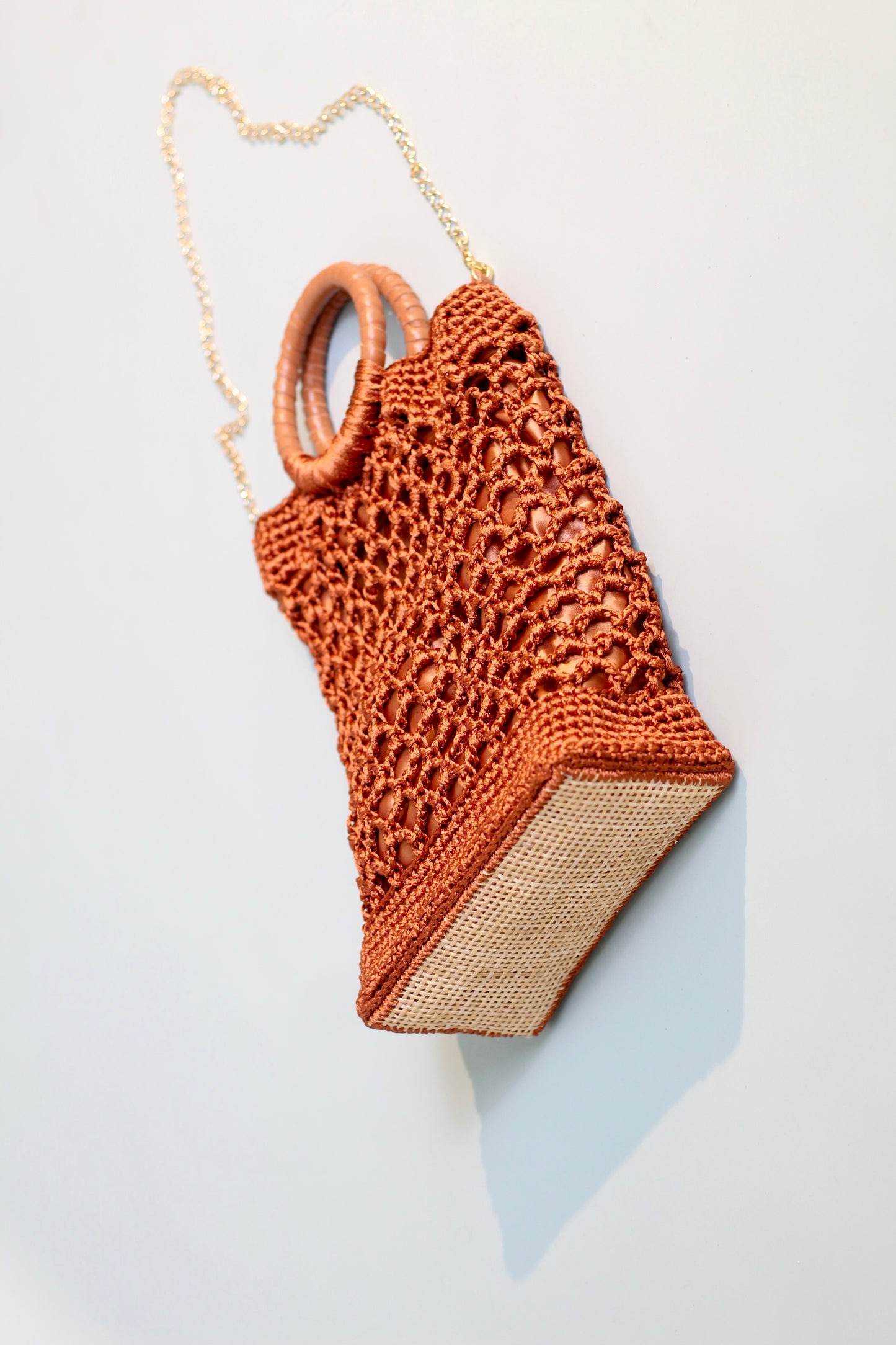 BOLSA GLITTER COPPER