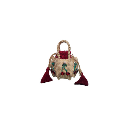 BOLSA BABY KIKI CERISE