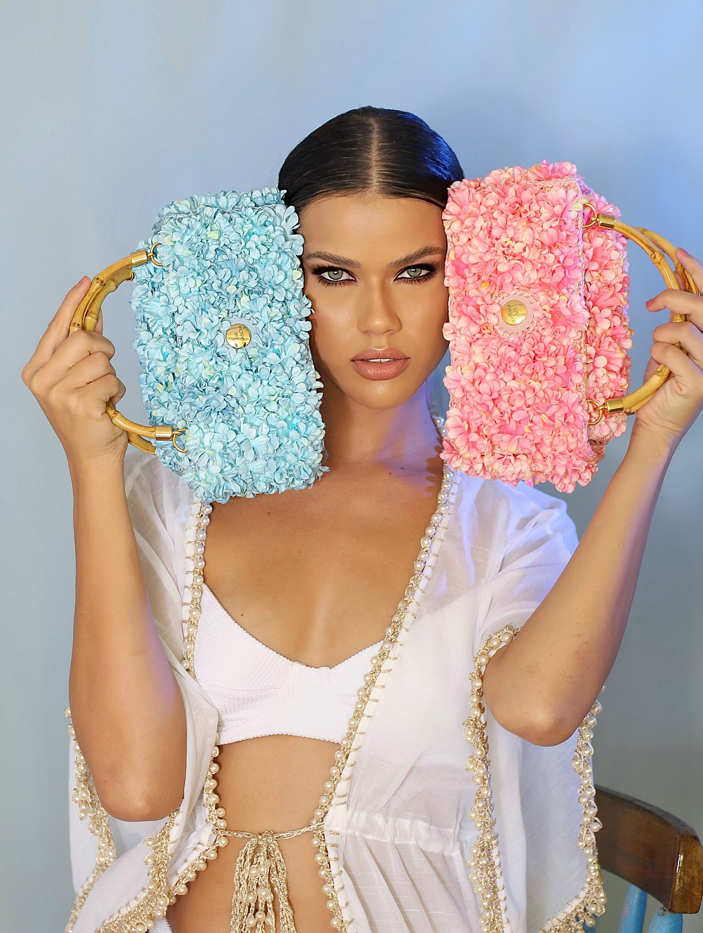 CLUTCH POLYNESIA BABY PINK