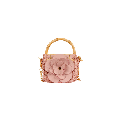 BOLSA BABY FLOWER BABY PINK