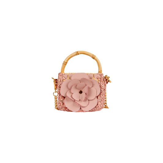 BOLSA BABY FLOWER BABY PINK