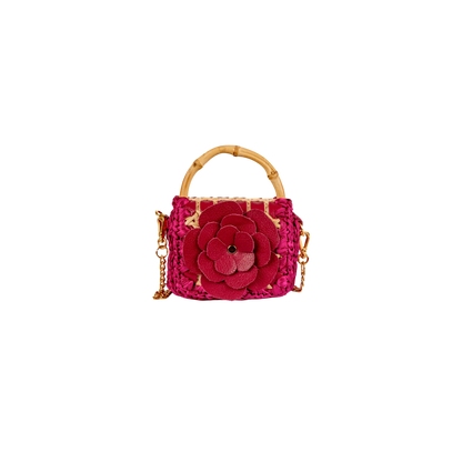 BOLSA BABY FLOWER PINK