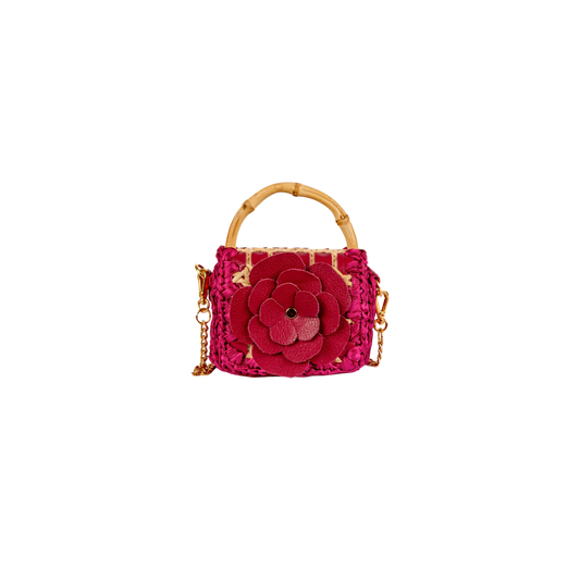 BOLSA BABY FLOWER PINK