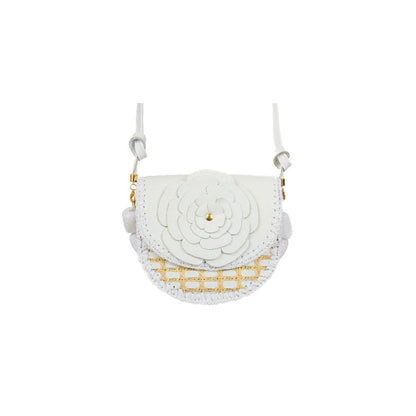 BOLSA ETRUSCA FLEUR WHITE