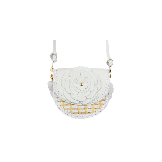 BOLSA ETRUSCA FLEUR WHITE