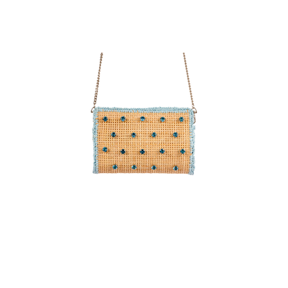 CLUTCH NATURE CRYSTAL AZUL BEBÊ