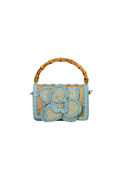 CLUTCH ORCHID BABY BLUE