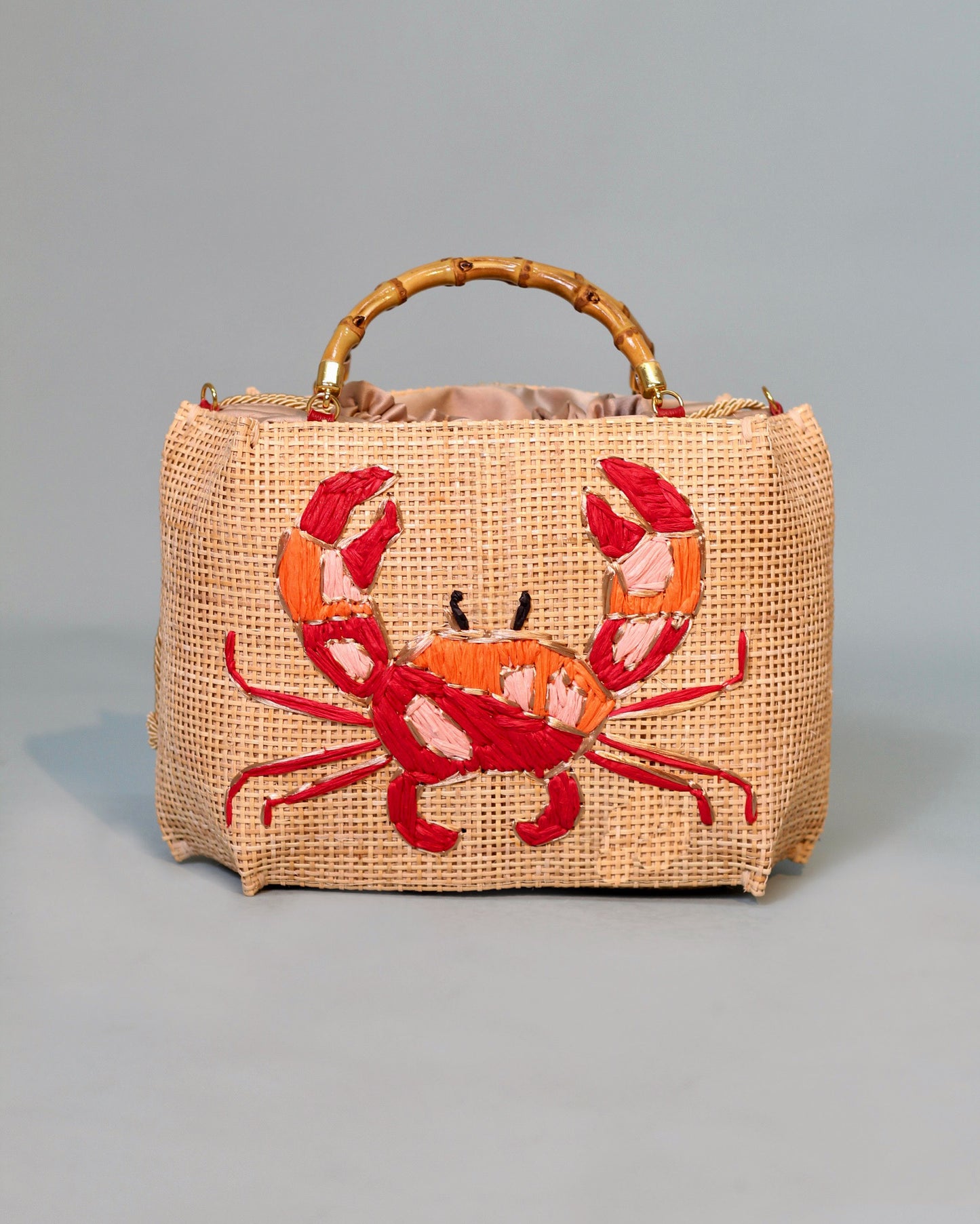 BOLSA SEVILHA NATURE RED CRAB