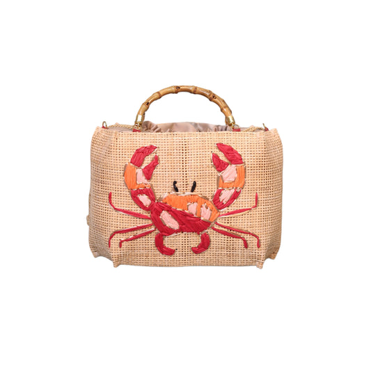 BOLSA SEVILHA NATURE RED CRAB