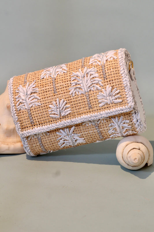CLUTCH LA PALMA MARE SILVER