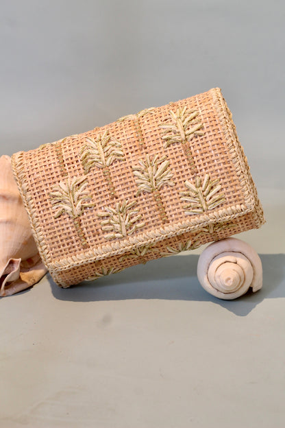 CLUTCH LA PALMA MARE GOLDEN